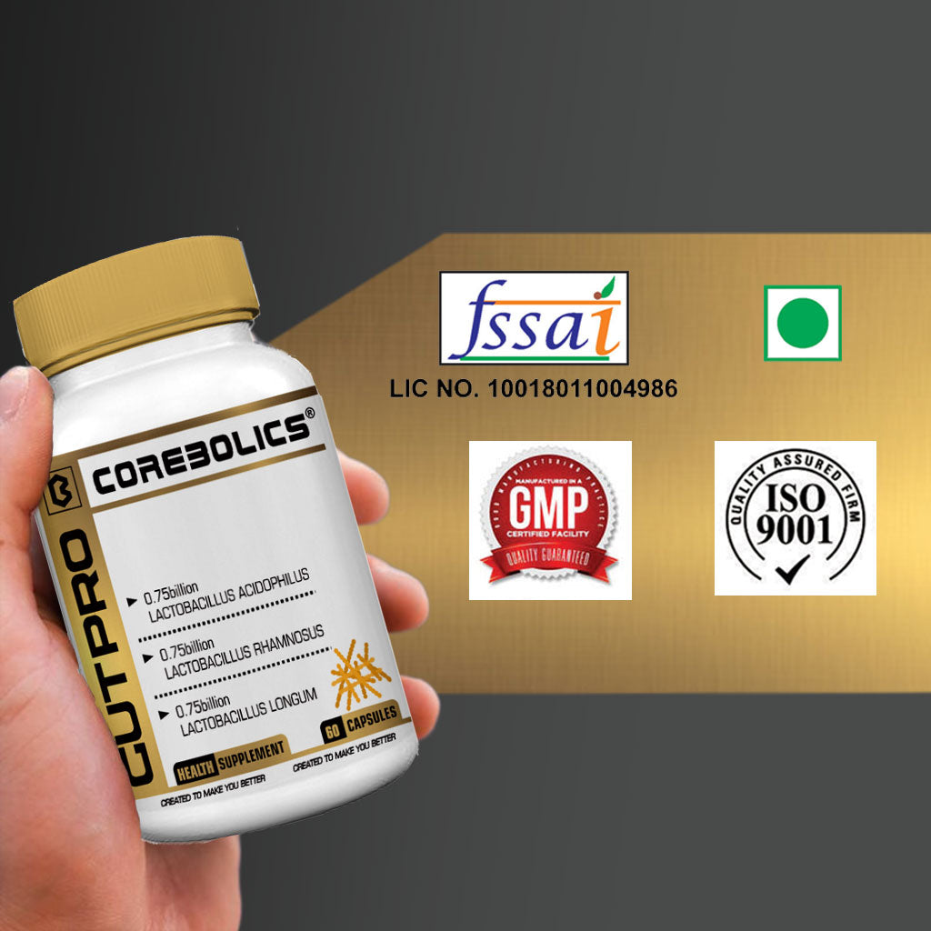 Corebolics Gut Pro –  Pre+Probiotics Formula