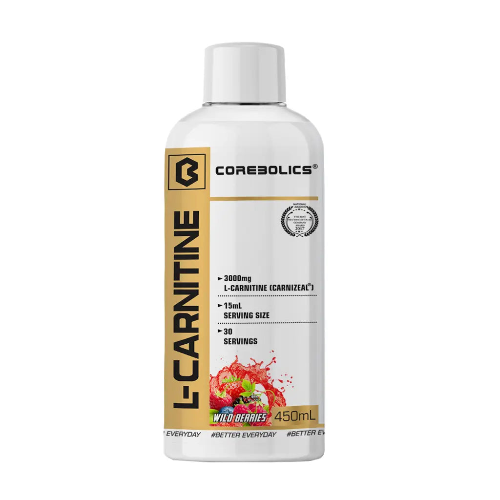 Corebolics L-Carnitine Liquid (450 ml, 30 serving)